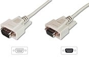 Näyttökaapeli - DIGITUS D-Sub to D-Sub Cable - AK-610203-100-E
