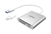 Muistikortinlukijat - adapterit ja kortinlukijat - Unitek kortinlukija - USB 3.0 - Y-9313D