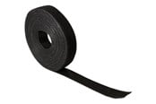 Kaapelihyllyt, Kaapelisukat & Kaapelisiteet - LogiLink - Cable Strap Velcro Tape 10m Musta - KAB0055