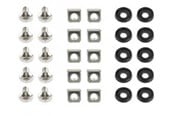 Räkit - Rack - Gembird 19A-FSET-01 19'' rack mounting set (bolt nut washer) (10-Pack) - 19A-FSET-01