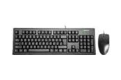 Näppäimistöt - A4Tech KM-72620D - Näppäimistö ja Hiirisetti - Englanti (US) - Musta - A4TKLA43774