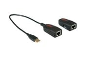 Toistimet & Lähettimet - Roline USB 2.0 Extender over RJ-45 - 12.04.1100