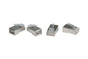 Lisätarvikkeet - Roline Cat6 Mod.Plug STP.stranded.10pcs. - 21.17.3061