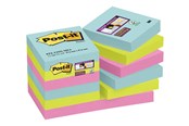 Kirjoituspöytätarvikkeet - 3M Post-it Super Sticky Miami -lappuja - 7100097756