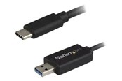 USB kaapelit - StarTech.com USB-C USB-tiedonsiirtokaapeli Macille ja Windowsille - USB 3.0 - USB-C-kaapeli - 2 m - USBC3LINK