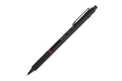 Kirjoitus- ja piirustustarvikkeet - Rotring Rapid Pro Retractable Ballpoint Technical Drawing Pen | Medium Point | Blue Ink | Black Full-Metal Body - 1904292