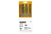 Pistosahat - Dewalt Jigsaw Blade Set - XPC 10 Piece Set - Puu Cutting - DT2290-QZ