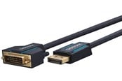 KVM-kaapelit - ClickTronic DisplayPort/DVI Adapter Cable 2m - 4040849707292