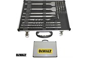 Poranterät & Ruuvauskärjet - Dewalt SDS Plus 15 osan pora- ja talttasarja alumiinikotelossa - DT9679-QZ