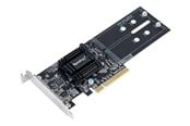 Kovalevyt - lisätarvikkeet - Synology M2D18 - tallennuspaikan sovitin - M.2-kortti - PCIe 2.0 x8 - M2D18