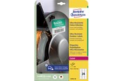 Paperit, valokuvapaperit ja tarrat - Avery Ultra Resistant Stretchable Labels White (-40oC to +150oC) - L7912-10