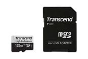 Muistikortti - Transcend 350V High Endurance MicroSD/SD - 100MB/s - 128GB - TS128GUSD350V