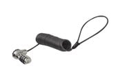 Järjestelmän lisävarusteet - StarTech.com Kannettava tietokone Cable Lock - Self-Coiling Cable - 3-Digit Combination - Turvallisuus cable lock - LTLOCK3DCOIL
