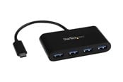 USB hub - StarTech.com USB 3.0 -keskusyksikkö, 4 porttia USB hub - 4 porttia - USB 3.0 - Musta - HB30C4AB