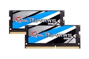 RAM - G.Skill Ripjaws SODIMM DDR4-2666 - 32GB - CL19 - Dual Channel (2 pcs) - Intel XMP - Musta - F4-2666C19D-32GRS