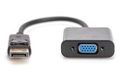 Näyttökaapeli - DIGITUS DisplayPort  to D-Sub Adapter Cable - 0.15m - AK-340403-001-S
