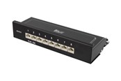 Lisätarvikkeet - Deltaco Liitospaikka 8xRJ45 Cat6a seinäkiinnitteinen - PAN-211