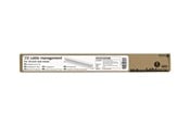 Lisätarvikkeet - Deltaco 19" cable management metal finger duct A - SP-3668-1U