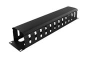 Lisätarvikkeet - Deltaco 2U 19" kaapelinhallintatanko - SP-3670-2U