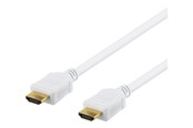 Näyttökaapeli - Deltaco Displayport- Skærmkabel - 15m - Hvid - HDMI-1080AD