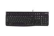 Näppäimistöt - Logitech K120 - Näppäimistö - Dutch - Näppäimistö - Englanti (US) - Musta - 920-002508