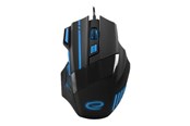 Hiiret - Esperanza MX201 WOLF - mouse - USB - Sininen - Hiiri - Optinen - 7 painiketta - Sininen - EGM201B