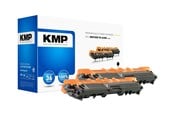 Mustepatruunat, värikasetit ja lisävarusteet - KMP Kaksinkertainen pakkaus B-T57D - 1248,0021