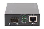 Toistimet & Lähettimet - DIGITUS Gigabit PoE Media Converter - DN-82140