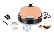 Muut pienet keittiökoneet - Emerio PO-115984 Pizzarette - pizza oven - terracotta Oranssi - PO-115984