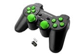 Pelit - lisävarusteet - Esperanza GLADIATOR - Musta/Vihreä - Wireless Controller - PC - EGG108G