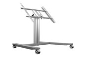 Seinäkiinnitys, AV-kiinnikkeet & AV-kalusteet - Multibrackets M Public Display Stand 80 HD Wheelbase Single Silver - Max 60 kg - recommended for 55" - 7350073736829