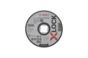 Kulmahiomakoneet - Bosch X-LOCK Expert for Inox + Metal, 125 x 1 x 22,23, suora katkaisulaikka AS 60 T INOX BF, 125 mm, 1,0 mm - 2608619264
