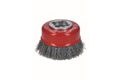 Kulmahiomakoneet - Bosch X-LOCK-kuppiharja 75, aallotettu teräslanka 75 mm, 0,3 mm, X-LOCK - 2608620725