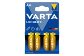 Akut ja Paristot - VARTA Varta Longlife - AA - 4 kpl/pakkaus - BAVA 4106LONG