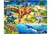 Palapelit - Larsen Puzzles Dinosaurs from the Cretaceous period. - LA-NB3