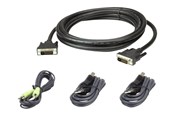 KVM-kaapelit - ATEN KAAPPELI SARJA DVI-Dd/USB/SP P:3M - 2L-7D03UDX4