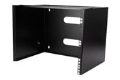 Räkit - Rack - StarTech.com Seinäkiinnike matalaprofiiliselle telinevarustukselle - massiiviteräs - 8U-kaappi - 8U - WALLMOUNT8