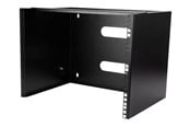Räkit - Rack - StarTech.com Seinäkiinnike matalaprofiiliselle telinevarustukselle - massiiviteräs - 8U-kaappi - 8U - WALLMOUNT8