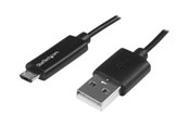 USB kaapelit - StarTech.com Micro-USB Cable with LED Charging Light - M/M - USB-kaapeli - 1 m - USBAUBL1M