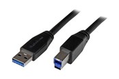 USB kaapelit - StarTech.com Aktiivinen USB 3.0 USB-A-USB-B-kaapeli - M/M - USB 3.1 Gen 1 - USB-kaapeli - 5 m - USB3SAB5M