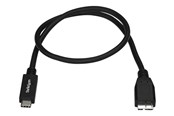 USB kaapelit - StarTech.com USB C to Micro USB-kaapeli - M/M - USB 3.1 (10Gbps) - USB-C cable - 50 cm - USB31CUB50CM