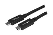 USB kaapelit - StarTech.com USB C -kaapeli, jossa on 3A PD - USB 3.0 - USB-IF-sertifikaatti - USB-C-kaapeli - 2 m - USB315CC2M
