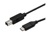 USB kaapelit - StarTech.com USB C - USB B tulostinkaapeli - M/M - USB 2.0 - USB-C-kaapeli - 3 m - USB2CB3M