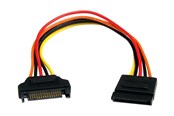 Sisäiset virtakaapelit - StarTech.com 15 pin SATA Teho Extension Cable - Teho extension cable - 20.3 cm - SATAPOWEXT8