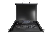 Näyttö - 17" StarTech.com Rackmount KVM -konsoli - 16 porttia, jossa on 17 tuuman LCD-näyttö - KVM-konsoli - 17 tuumaa - RKCONS1716K