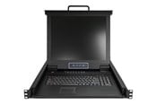KVM-kytkimet - StarTech.com Rackmount KVM -konsoli - 16 porttia, jossa on 17 tuuman LCD-näyttö - KVM-konsoli - 17 tuumaa - RKCONS1716K