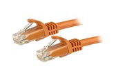 Verkkokaapelit - StarTech.com Gigabit Snagless RJ45 UTP Cat6 Patch Cable Cord - patch cable - 3 m - Oranssi - Oranssi - 3m - N6PATC3MOR