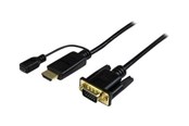 Näyttökaapeli - StarTech.com HDMI to VGA active converter cable HDMI to VGA adapter - video converter - 0.9m - HD2VGAMM3