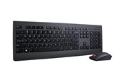 Näppäimistöt - Lenovo Professional Combo - Näppäimistö ja Hiirisetti - Englanti (US) - Musta - 4X30H56796