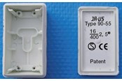 Liitostarvikkeet - JA-US Universal box ip55 Tyyppi 90-55 Valkoinen - 5703770004043